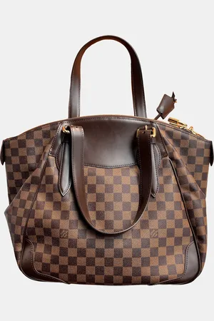 LOUIS VUITTON Damier Ebene Canvas Verona MM Shoulder Bag
