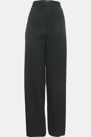 Bottega Veneta Wool Braided Detail Formal Trousers XS