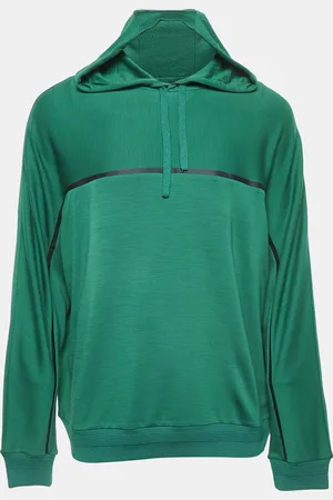 Ermenegildo Zegna Techmerino Wool Jersey Hooded Sweatshirt XL
