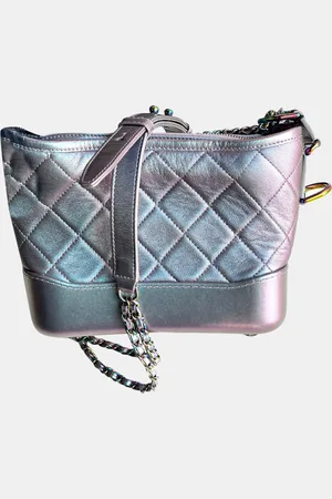 CHANEL Iridescent Leather Gabrielle Small Shoulder Bag