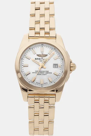 Breitling 18k Rose Gold Galactic H7234812/A791 Quartz Women