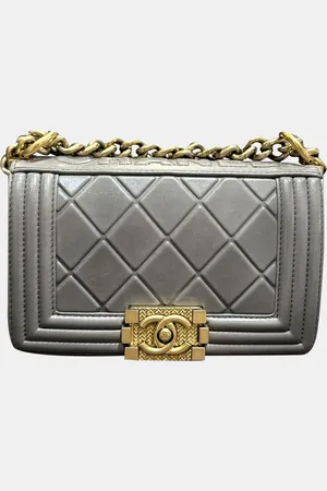 CHANEL Le Boy Small Chain Shoulder Bag
