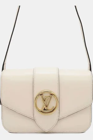 LOUIS VUITTON Smooth Cowhide Leather Pont Neuf Shoulder Bag