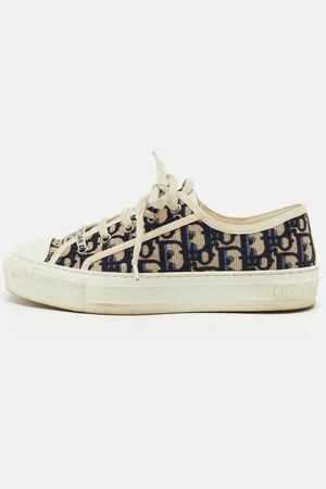 Dior /White Oblique Canvas Walk