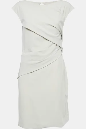 Gucci Stretch Crepe Draped Mini Dress M