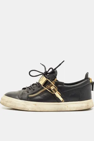 Giuseppe Zanotti Leather Low Top Sneakers Size 41