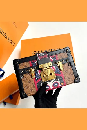 LOUIS VUITTON Monogram Kohei Nawa Wide Trunk Bag