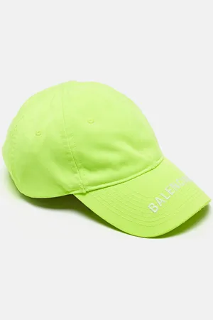 Balenciaga Neon Logo Embroidered Baseball Cap M