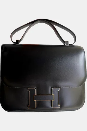 Hermès Box Calf Leather Constance 30 Shoulder Bag