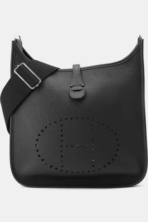 Hermès Taurillon Clemence Leather Evelyne PM Shoulder Bag
