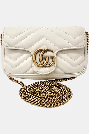 Gucci Leather Matrace Super Mini crossbody Bag