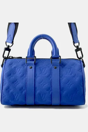LOUIS VUITTON Monogram Taurillon Keepall Bandouliere 25 Travel Bag