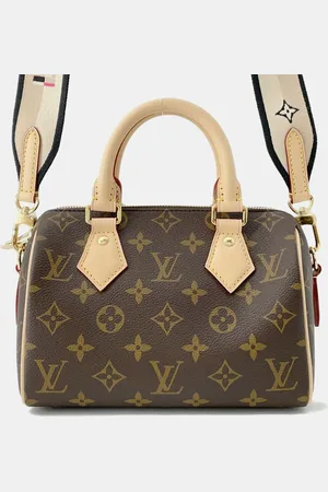 LOUIS VUITTON Noir Monogram Canvas Speedy Bandouliere 20 Shoulder Bag