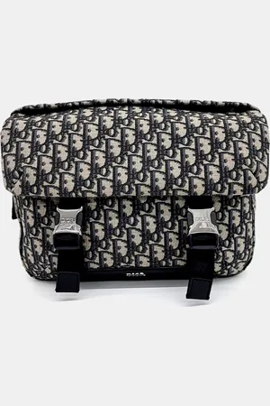 Dior Fabric Oblique Explorer Messenger Bag