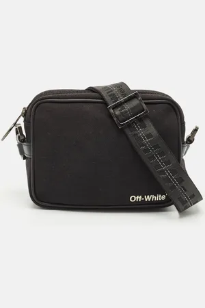 OFF-WHITE Canvas Industrial Camera Crossbody Bag