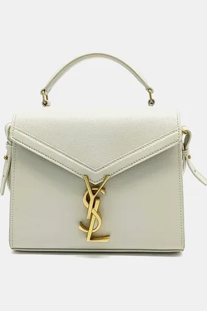 Saint Laurent Leather Cassandra top handle shoulder bag