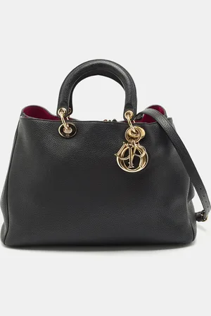 Dior Leather Large issimo Shopper Tote