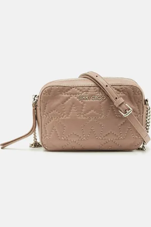 Jimmy Choo Leather Star Haya Crossbody Bag
