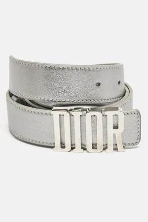 Dior Leather D-Fence Buckle Belt 80 CM