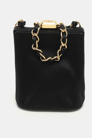 CHANEL Satin CC Chain Pouch