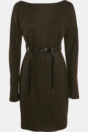 Gucci Knit Belt Detail Mini Dress M