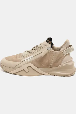Fendi Suede Flow Sneakers Size 37