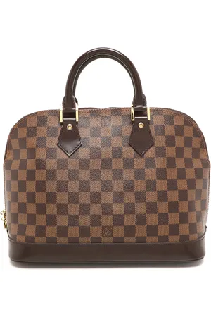 LOUIS VUITTON Damier Ebene Canvas Alma PM Bag