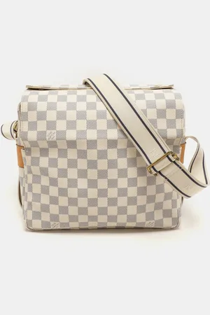 LOUIS VUITTON Damier Azur Canvas Naviglio Crossbody Bag