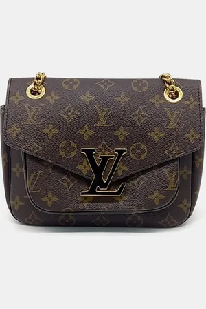 LOUIS VUITTON Coated Canvas monogram fascia bag