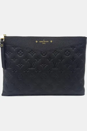 LOUIS VUITTON Leather Empreinte Daily Clutch