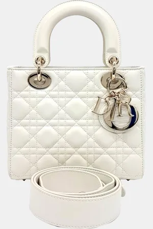 Dior Leather Cannage Lady Bag Small