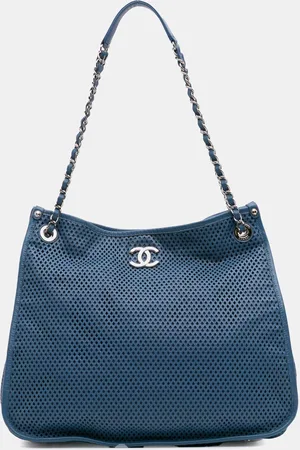 CHANEL Perforated Calfskin Up In The Air Tote