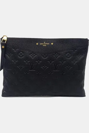 LOUIS VUITTON Leather Empreinte Daily Clutch