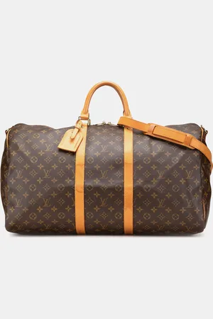 LOUIS VUITTON Monogram Keepall Bandouliere 55