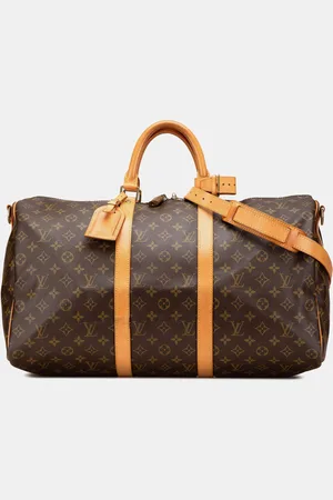 LOUIS VUITTON Monogram Keepall Bandouliere 50 Bag