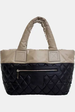 CHANEL Small Quilted Nylon Coco Cocoon Tote Bag