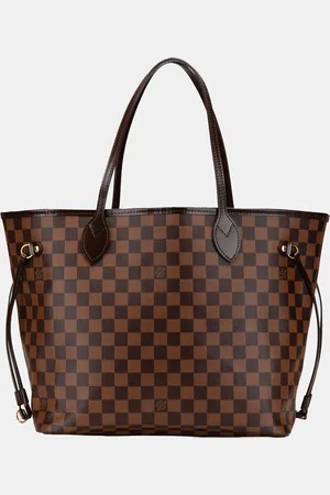 LOUIS VUITTON Damier Ebene Neverfull MM Bag