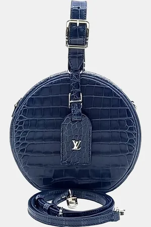 LOUIS VUITTON Leather Wani Petite Boite Chapeau bag