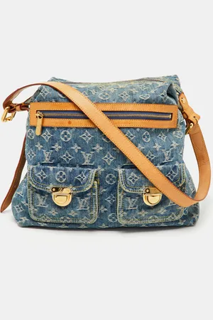 LOUIS VUITTON Monogram Denim Baggy GM Bag