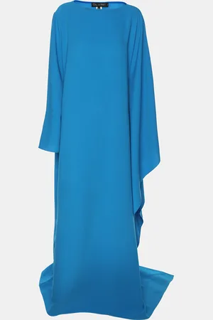 Oscar de la Renta Silk Blend Kaftan XL