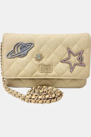CHANEL Fabric chain crossbody bag