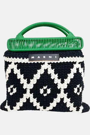 Marni Fabric Knit Market Bag
