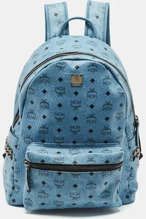 MCM Light Visetos Coated Canvas Stark Side Studs Backpack