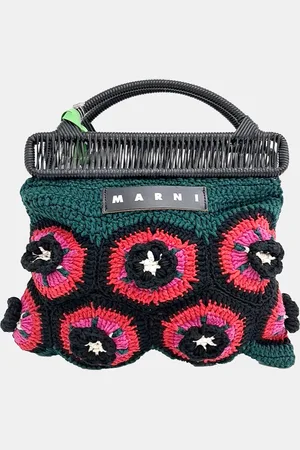 Marni Fabric Knit Market Bag