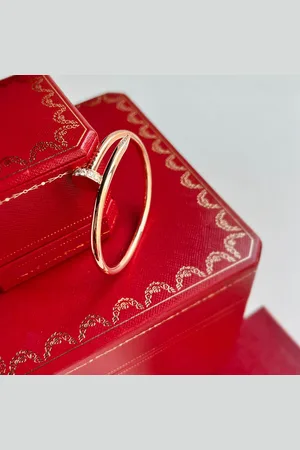 Cartier 18K Rose and Diamond Juste Un Clou Bracelet