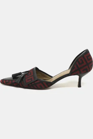 Givenchy /Red Signature Canvas and Leather Tassel D