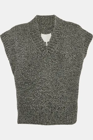 Maison Margiela Rib Knit V-Neck Sweater Vest M