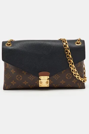 LOUIS VUITTON Monogram Canvas and Leather Pallas Chain Bag