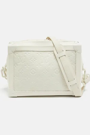 LOUIS VUITTON Powder Monogram Taurillon Leather Soft Trunk Bag