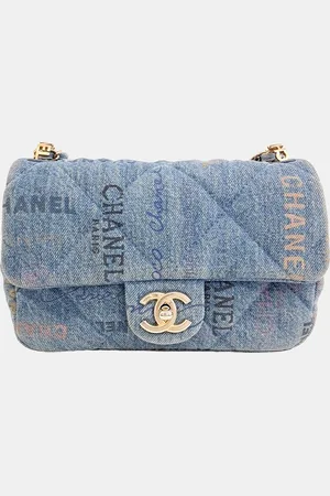 CHANEL Denim shoulder bag